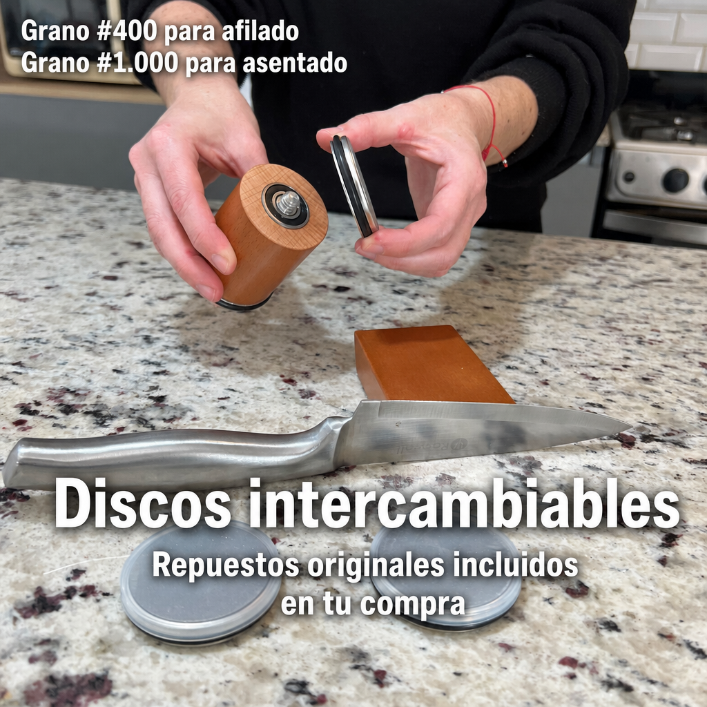 Combo Asador - Afilador + Hachuela + Tabla
