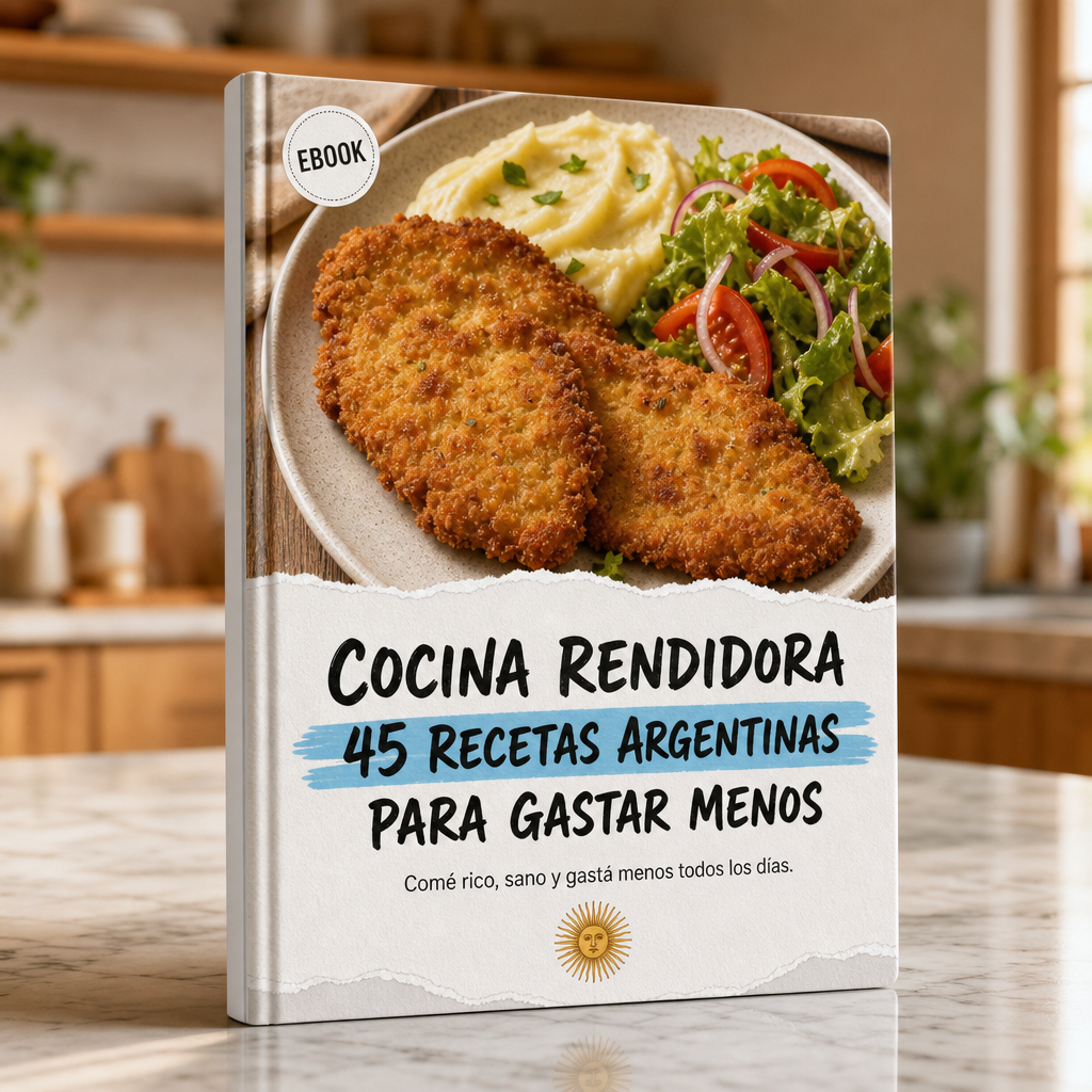 COCINA RENDIDORA — Recetas argentinas para comer rico, sano y gastar menos
