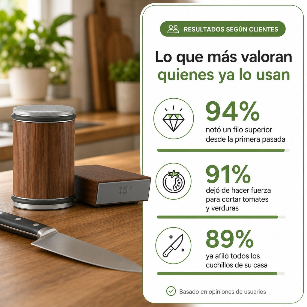 Afilador Magnético de Rodillo: Filo como el primer día en 5 minutos